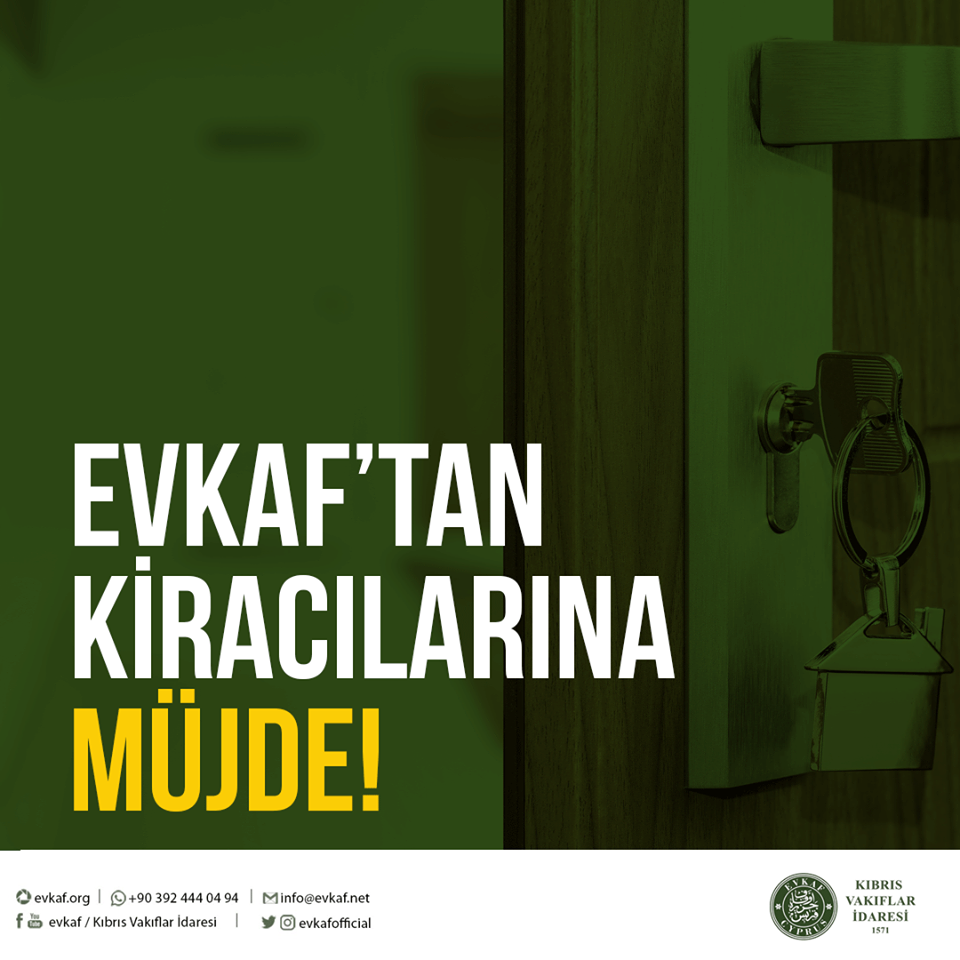 Evkaf'tan Kiracılara Bayram Müjdesi1