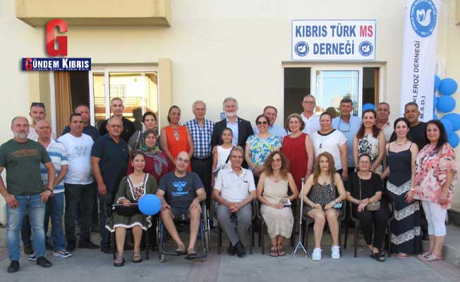 Kıbrıs Türk Multiple Skleroz Derneği Evkaf’ın destekleriyle dernek binasına kavuştu