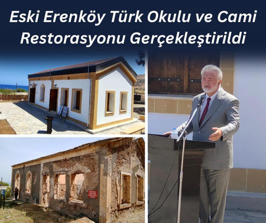 Eski Erenköy Türk Okulu ve Cami Restorasyonu Gerçekleştirildi