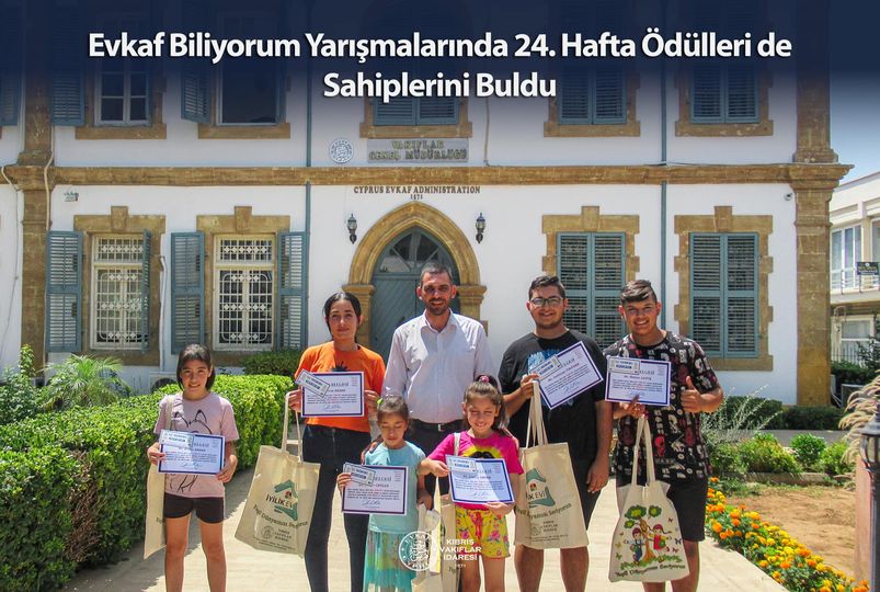 Evkaf Biliyorum Yarışmalarında 24. Hafta Ödülleri de Sahiplerini Buldu