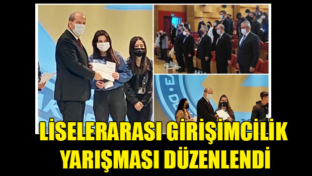 Liselerarası Girişimcilik Yarışması Düzenlendi