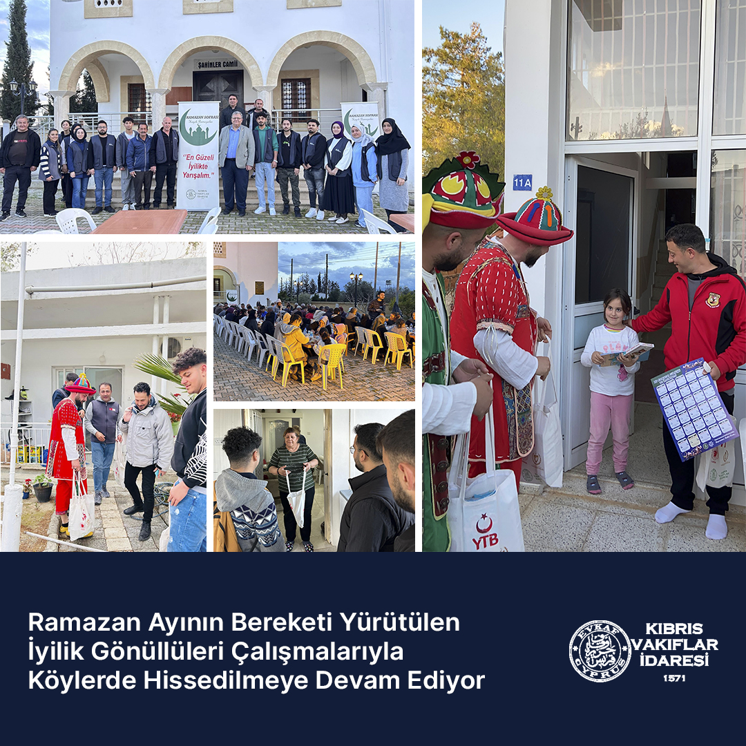 Ramazan Ayının Bereketi Yürütülen İyilik Gönüllüleri Çalışmalarıyla Köylerde Hissedilmeye Devam Ediyor