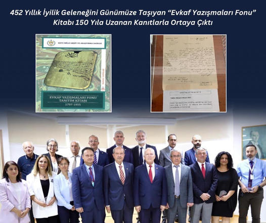 452 Yıllık İyilik Geleneğini Günümüze Taşıyan “Evkaf Yazışmaları Fonu” Kitabı 150 Yıla Uzanan Kanıtlarla Ortaya Çıktı