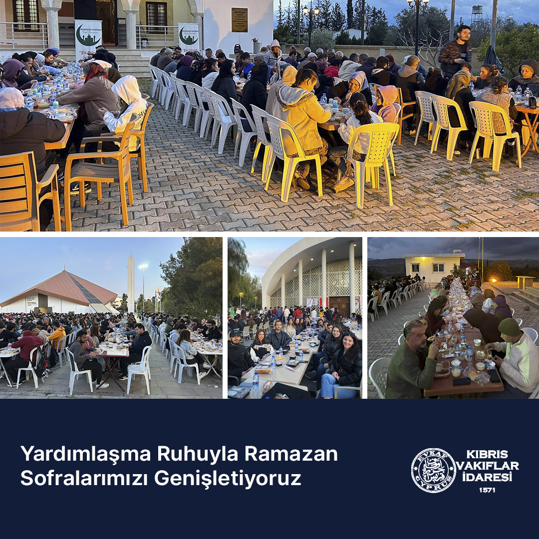 Yardımlaşma Ruhuyla Ramazan Sofralarımızı Genişletiyoruz