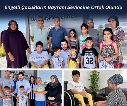 ENGELLİ ÇOCUKLARIN BAYRAM SEVİNCİNE ORTAK OLUNDU