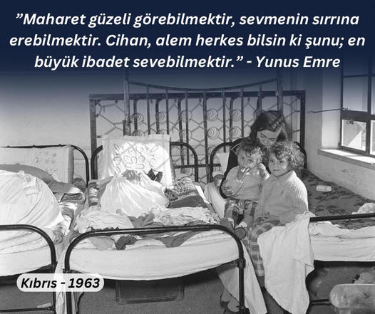 Maharet güzeli görebilmektir, sevmenin sırrına erebilmektir