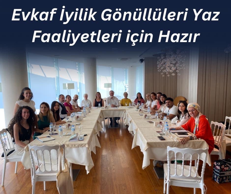 Evkaf İyilik Gönüllüleri Yaz Faaliyetleri için Hazır