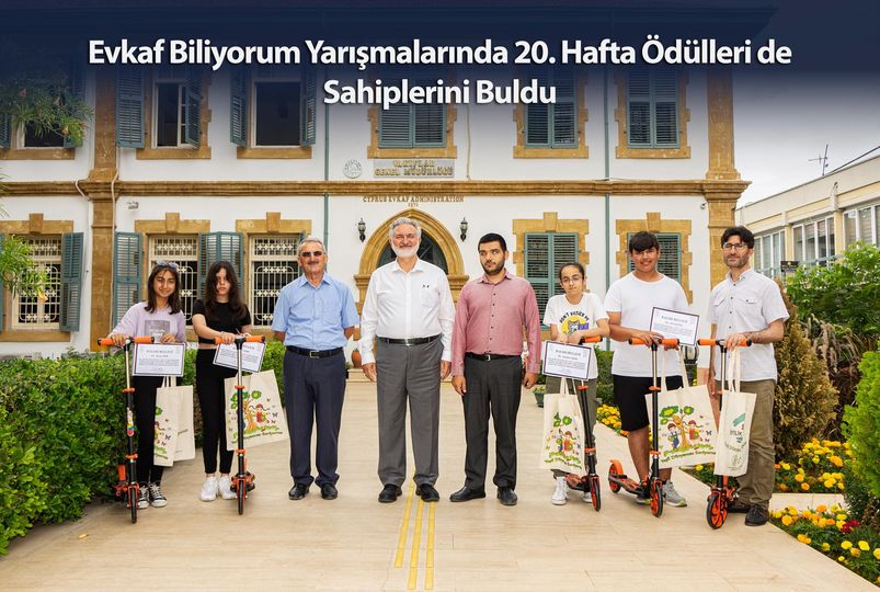Evkaf Biliyorum Yarışmalarında 20. Hafta Ödülleri de Sahiplerini Buldu