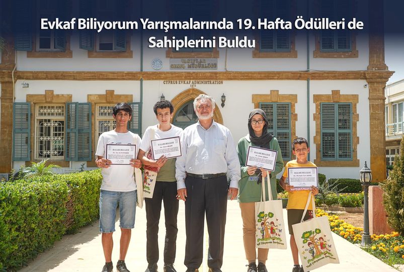 Evkaf Biliyorum Yarışmalarında 19. Hafta Ödülleri de Sahiplerini Buldu