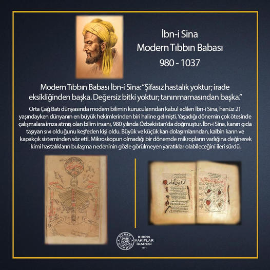 Modern Tıbbın Babası, İbn-i Sina.