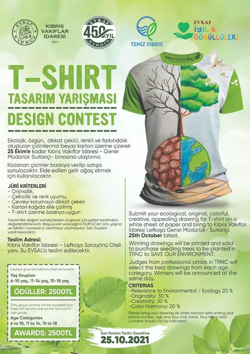 T-Shirt Tasarım Yarışması.