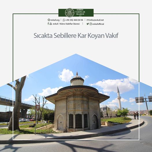 Sıcakta Sebillere Kar Koyan Vakıf.
