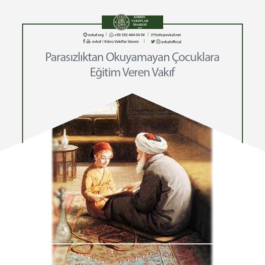 Parasızlıktan Okuyamayan Çocuklara Eğitim Veren Vakıf.