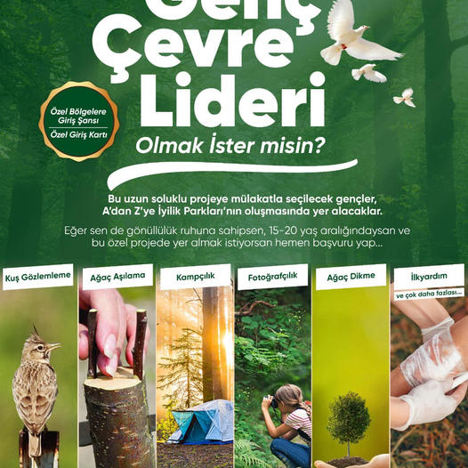 Genç Çevre Lideri Olmak İster misin?