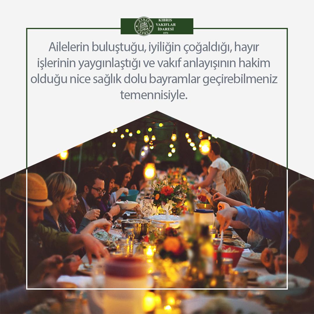Mübarek Kurban Bayramınızı tebrik ederiz.