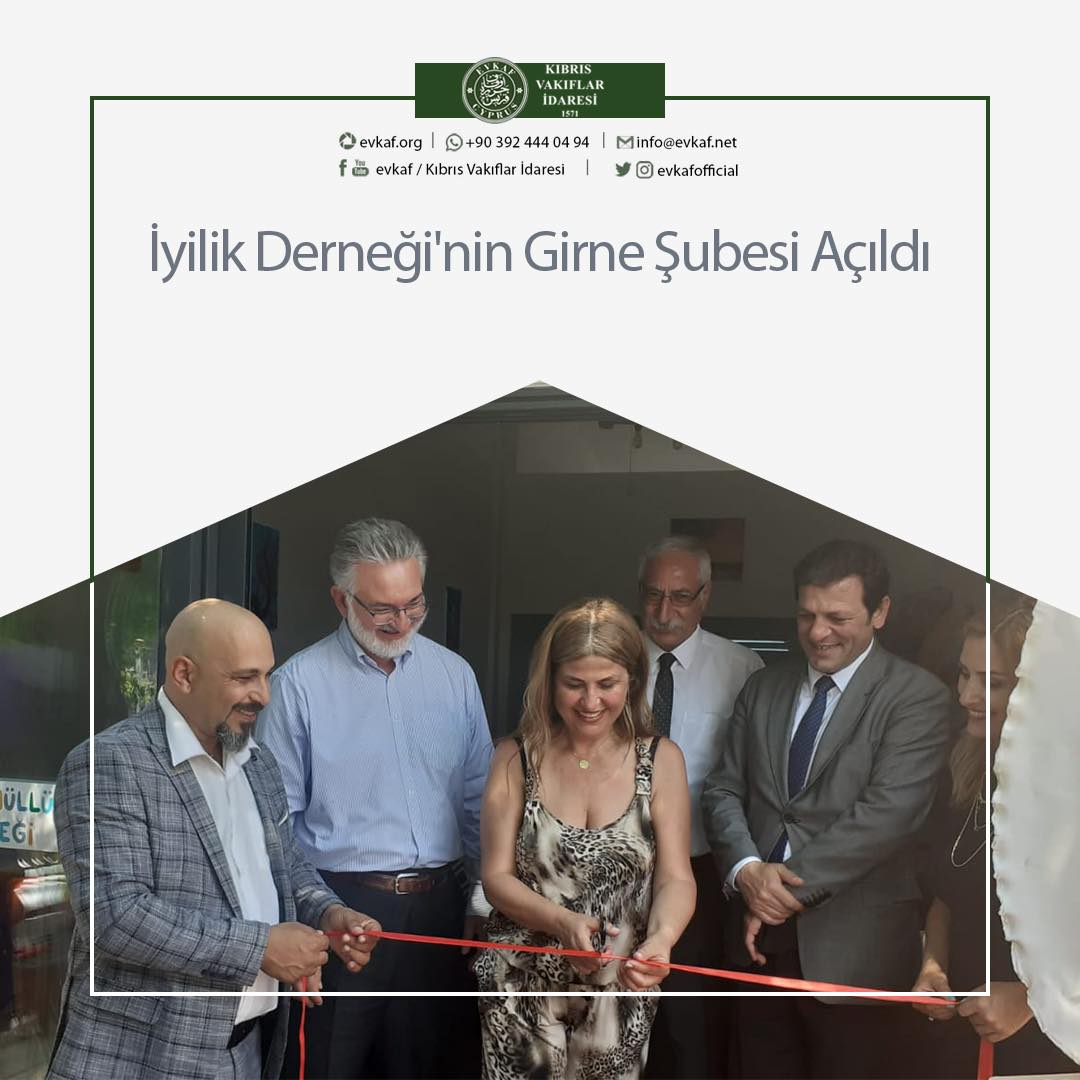 İyilik Derneği'nin Girne Şubesi Açıldı.