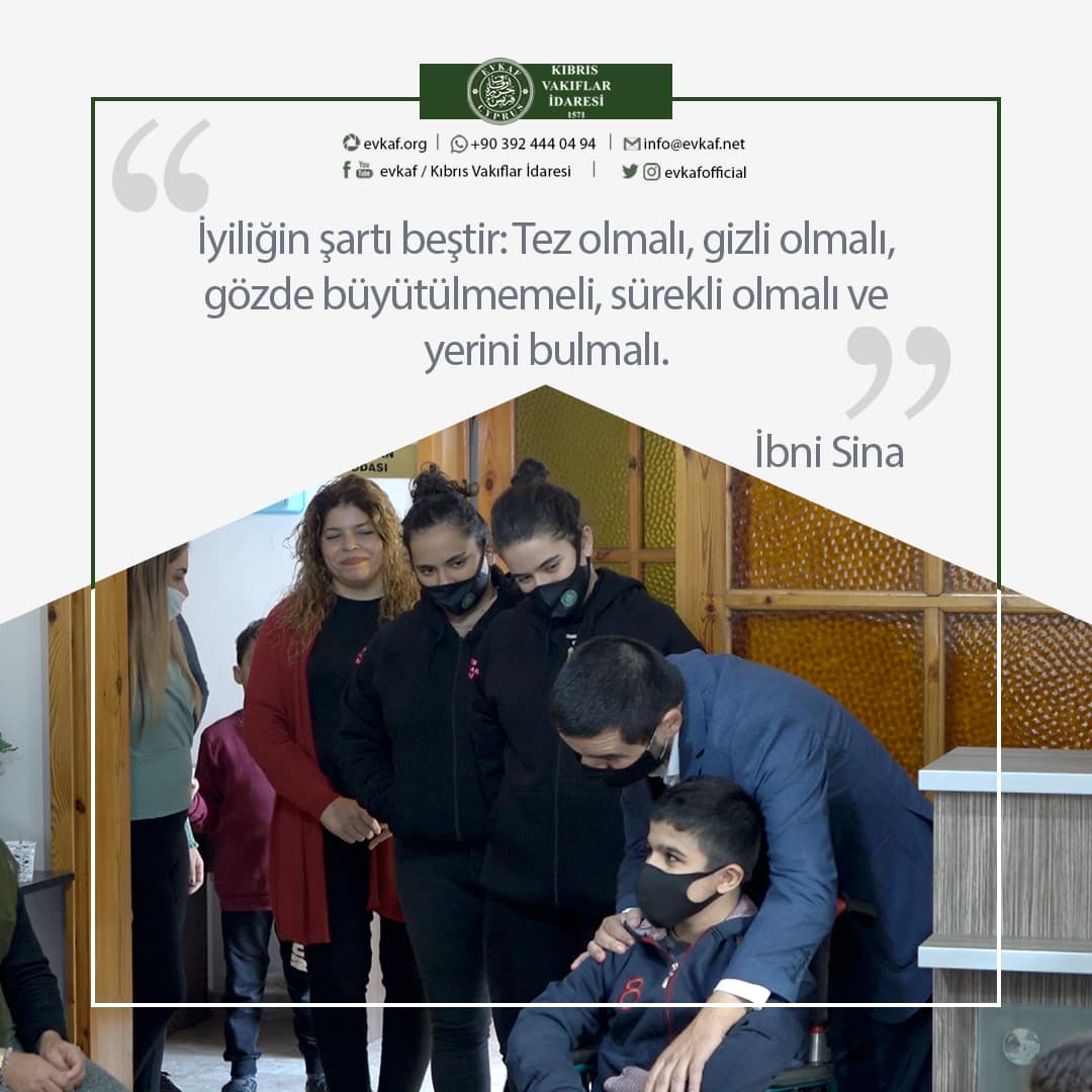 İyiliğin şartı beştir.