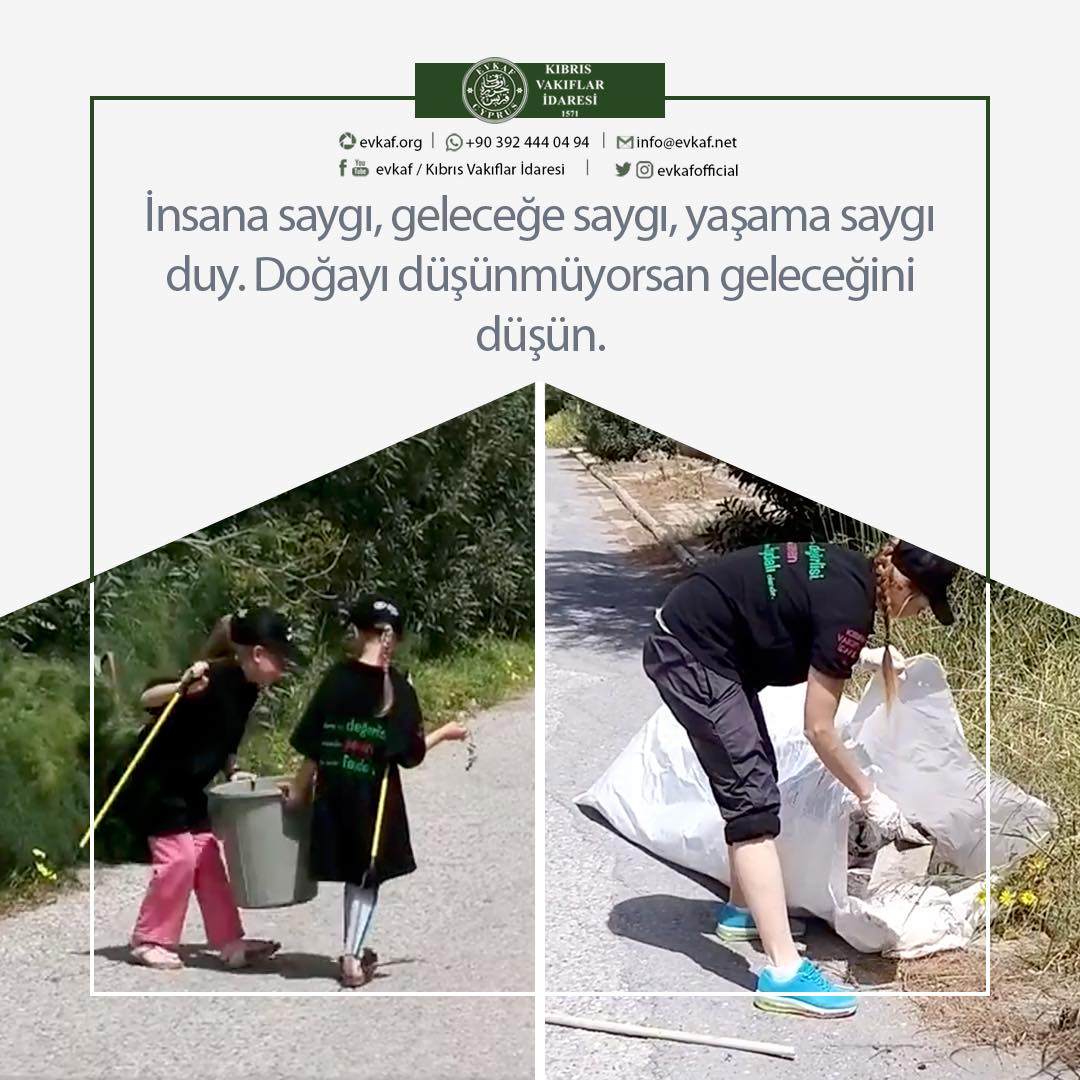 İnsana saygı, geleceğe saygı, yaşama saygı duy.