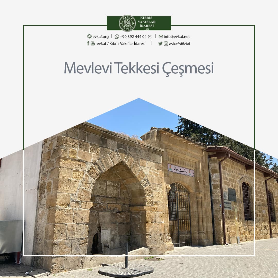 Mevlevi Tekkesi (Mevlevîhâne) Çeşmesi.