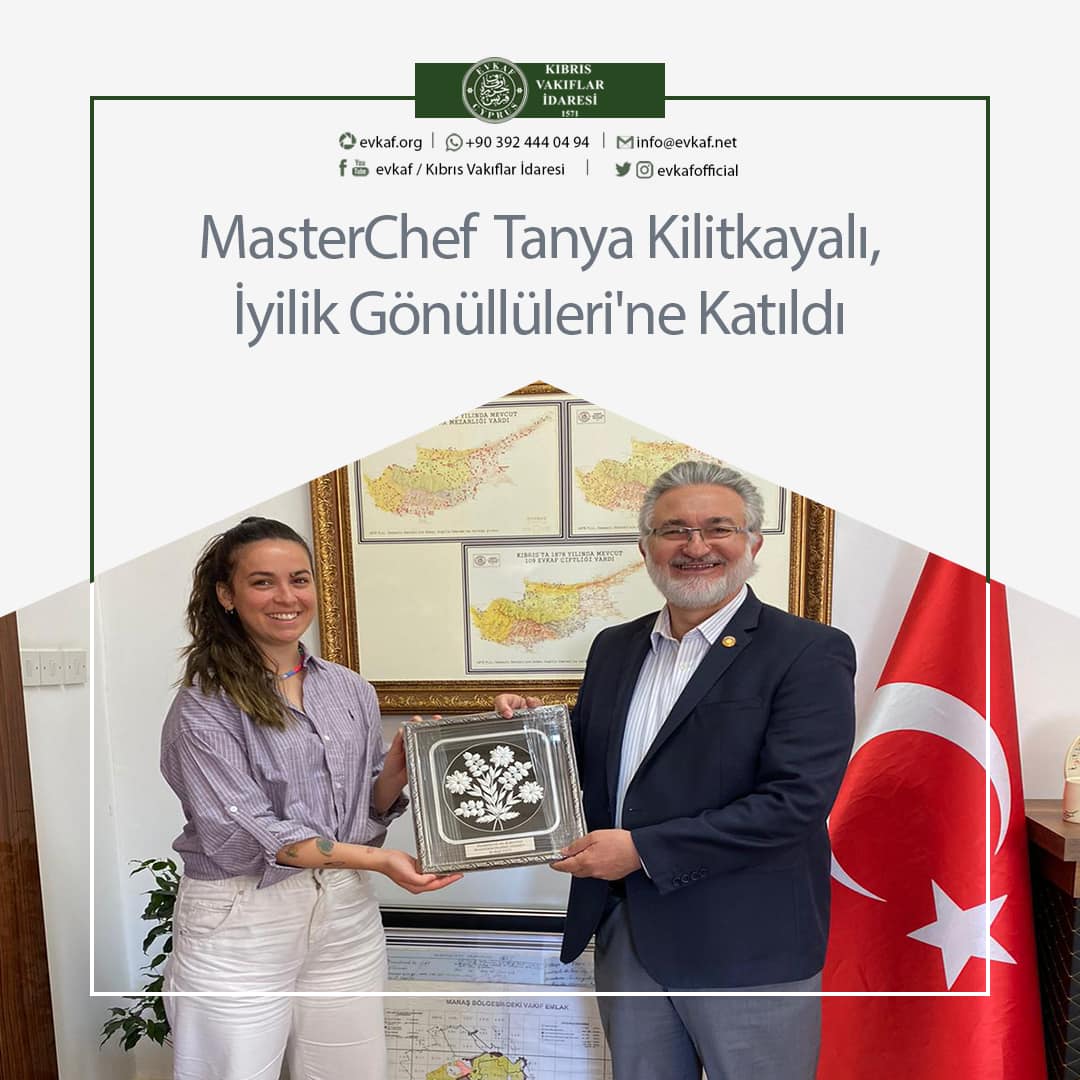 MasterChef Tanya Kilitkayalı, İyilik Gönüllüleri'ne Katıldı.