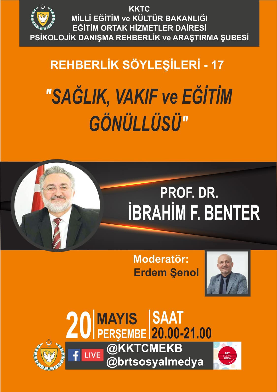 Sağlık, Vakıf ve Eğitim Gönüllüsü.