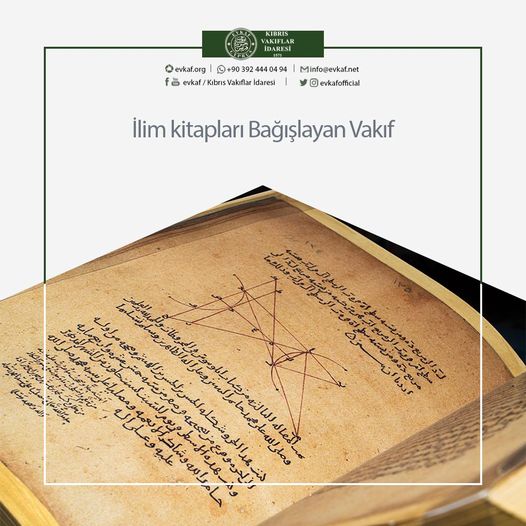 İlim kitapları Bağışlayan Vakıf.