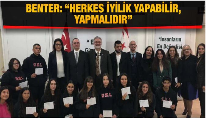 ‘Engelli Birey ve İyilik’ konulu kompozisyon yarışmalarında başarılı öğrencilere ödüller verildi.