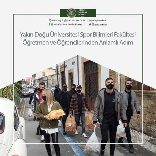 Yakın Doğu Üniversitesi Spor Bilimleri Fakültesi Öğretmen ve Öğrencilerinden Anlamlı Adım.