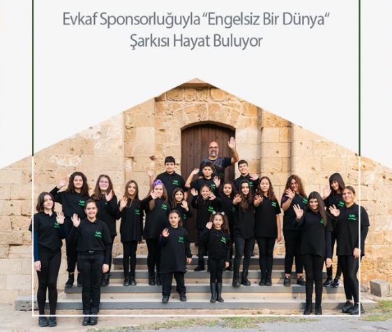 “Engelsiz Bir Dünya” şarkısı hayat buluyor.