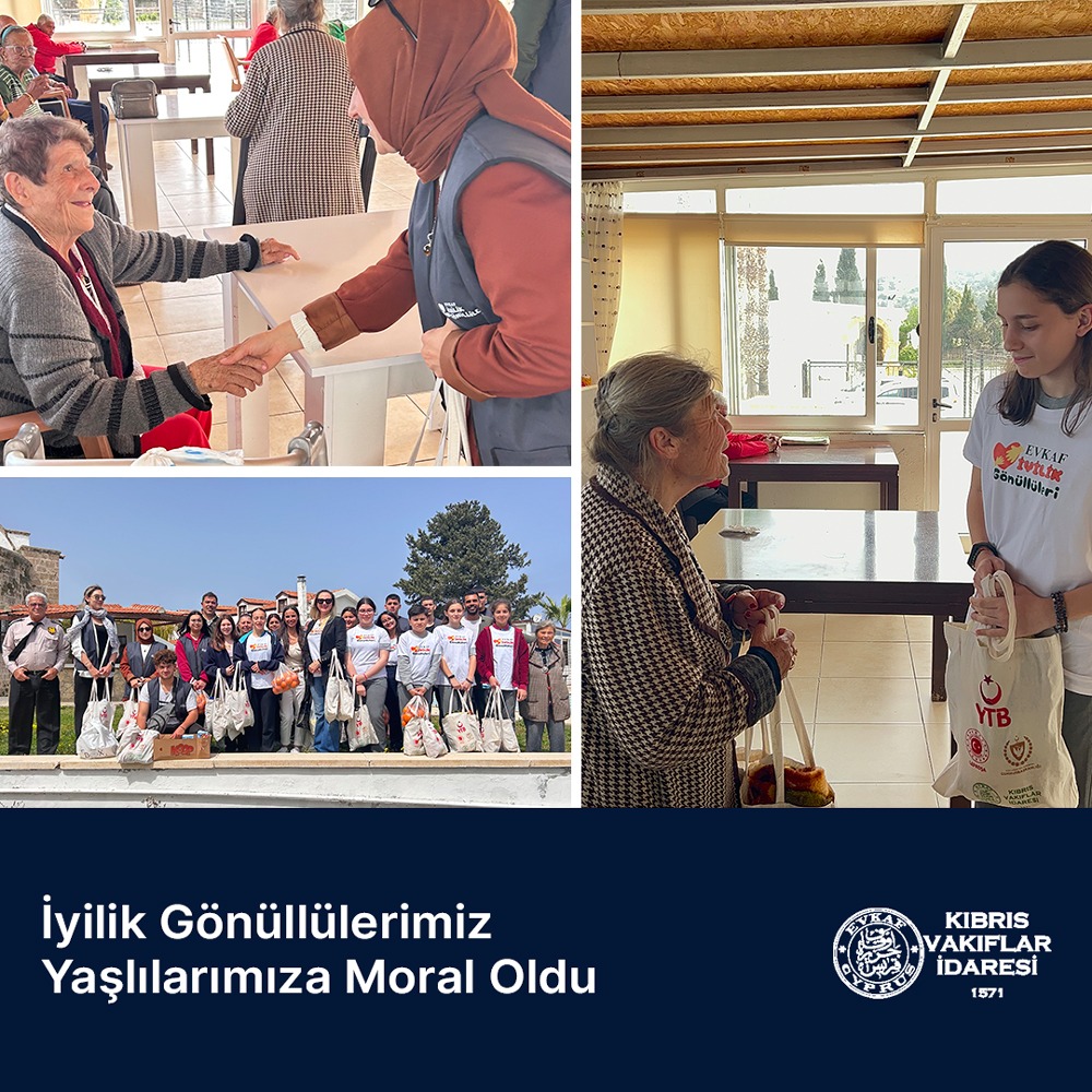 İyilik Gönüllülerimiz Yaşlılarımıza Moral Oldu