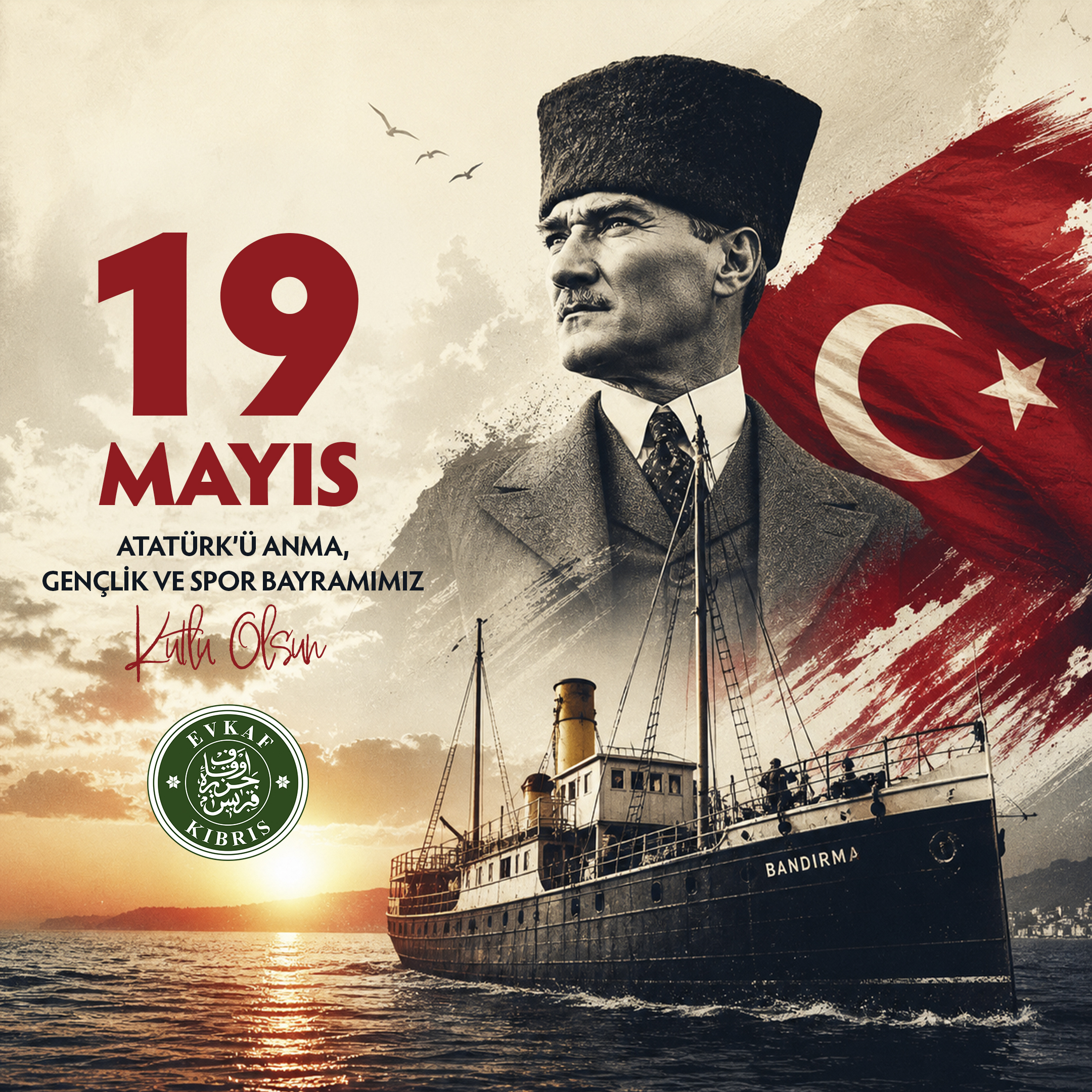 19 Mayıs 1919, milletimizin bağımsızlık yolunda attığı en önemli adımlardan biri, umut ve dirilişin simgesidir.