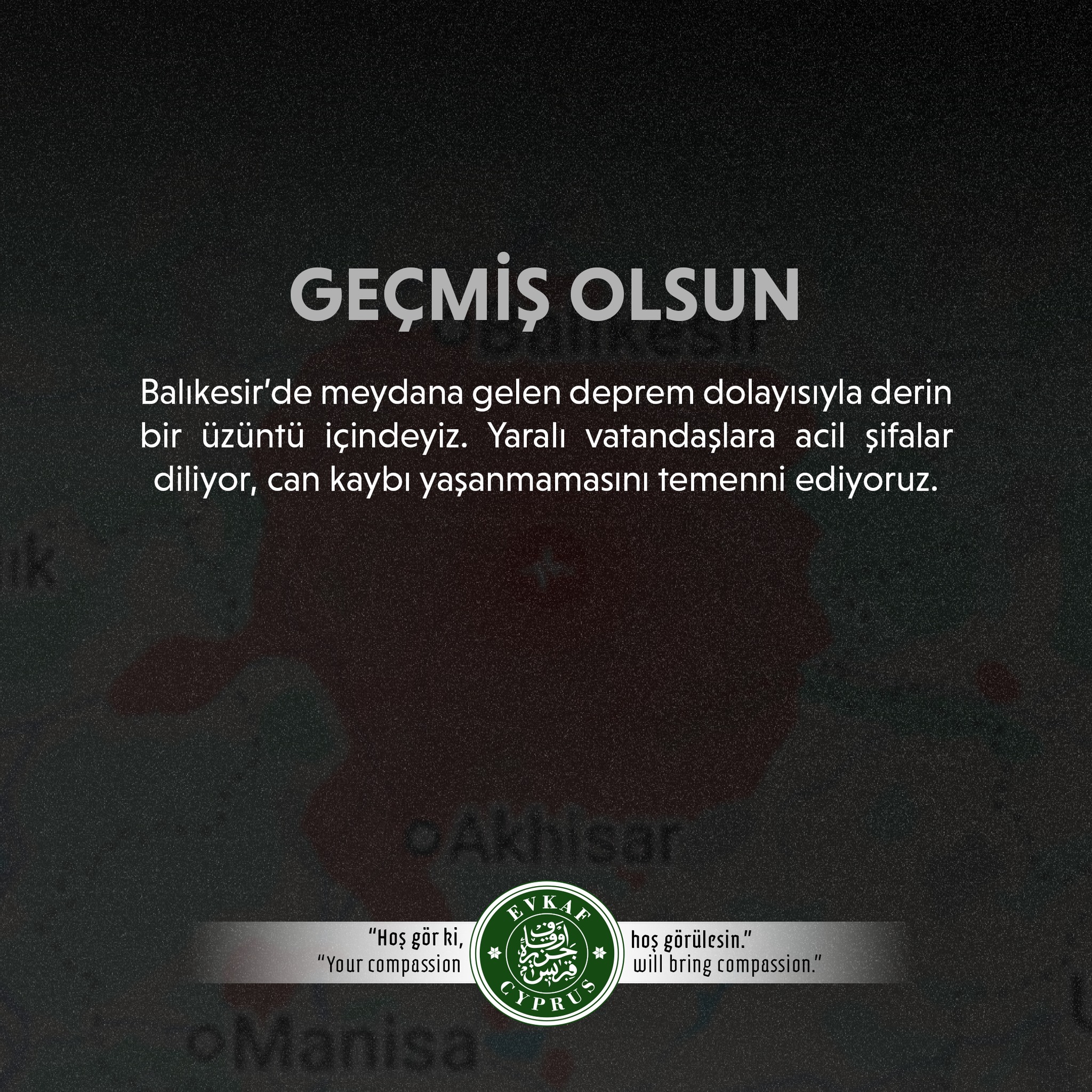 Geçmiş Olsun Balıkesir