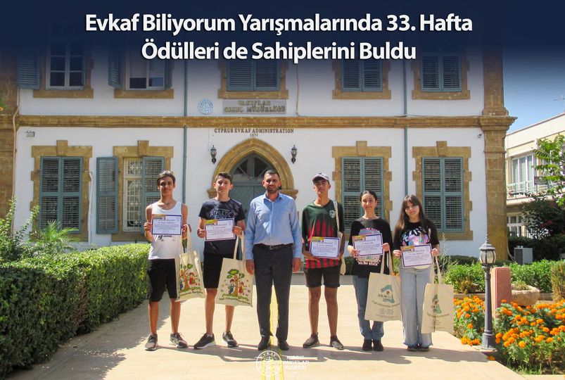 Evkaf Biliyorum Yarışmalarında 33. Hafta Ödülleri de Sahiplerini Buldu