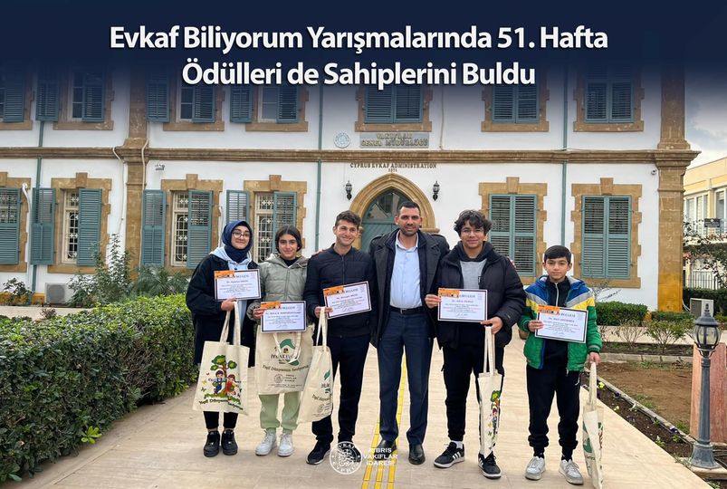 Evkaf Biliyorum Yarışmalarında 51. Hafta Ödülleri de Sahiplerini Buldu