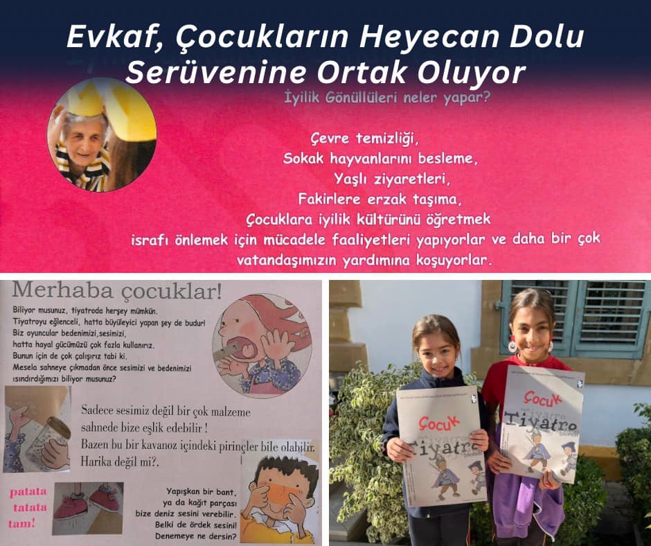 Evkaf, Çocukların Heyecan Dolu Serüvenine Ortak Oluyor