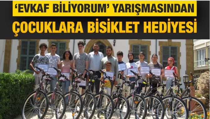 EVKAF gençleri ödüllendirdi