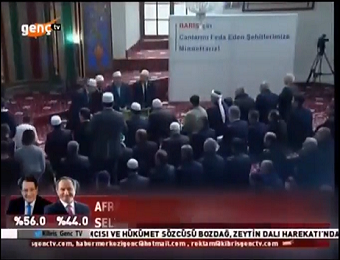 Mevlit was taught in Selimiye Mosque for Martyrs Soldiers in Afrin.