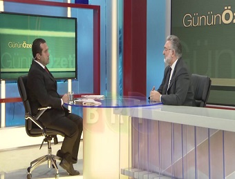 Guest of BRT Summary of the Day Program General Manager of Cyprus Foundations Administration Prof.Dr.İbrahim F.BENTER