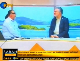 The guest of the Cyprus TV - Sabah Agency Program is Kvi General Manager Prof. Dr. Abraham Benter.