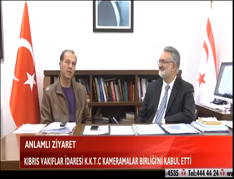 Cyprus Foundations Administration Accepts TRNC Cameramen Union