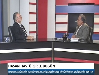 Kvi General Manager Prof. Dr. İbrahim F. Benter was the guest of the Today Program with Hasan Hastürer.