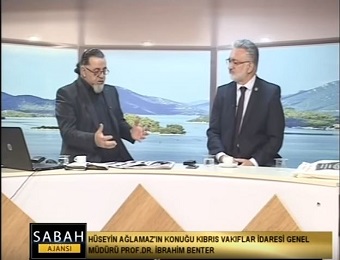 SABAH AJANSI- Hüseyin Ağlamaz's guest is Prof.Dr. Ibrahim Benter