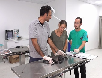 Tuğberk Emirzade: We try to feed and take care of even a baby bird in need of help in the nature park.