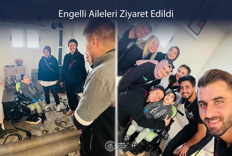 Engelli Aileleri Ziyaret Edildi