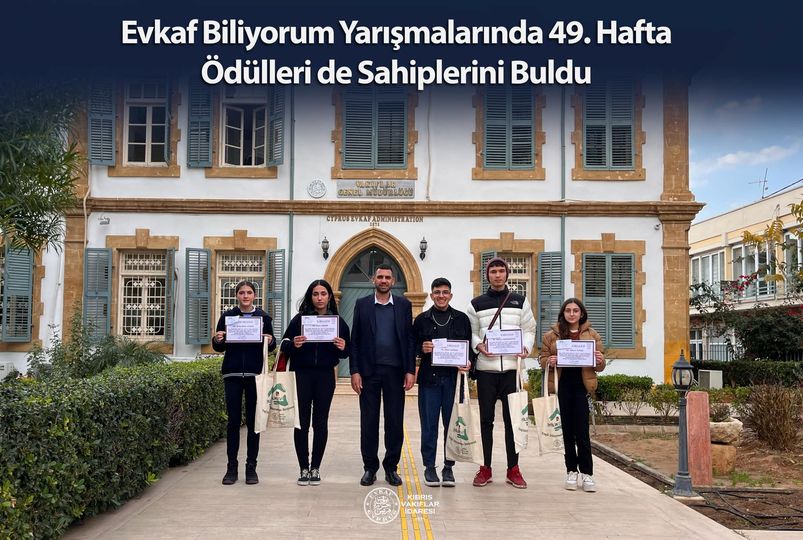 Evkaf Biliyorum Yarışmalarında 49. Hafta Ödülleri de Sahiplerini Buldu