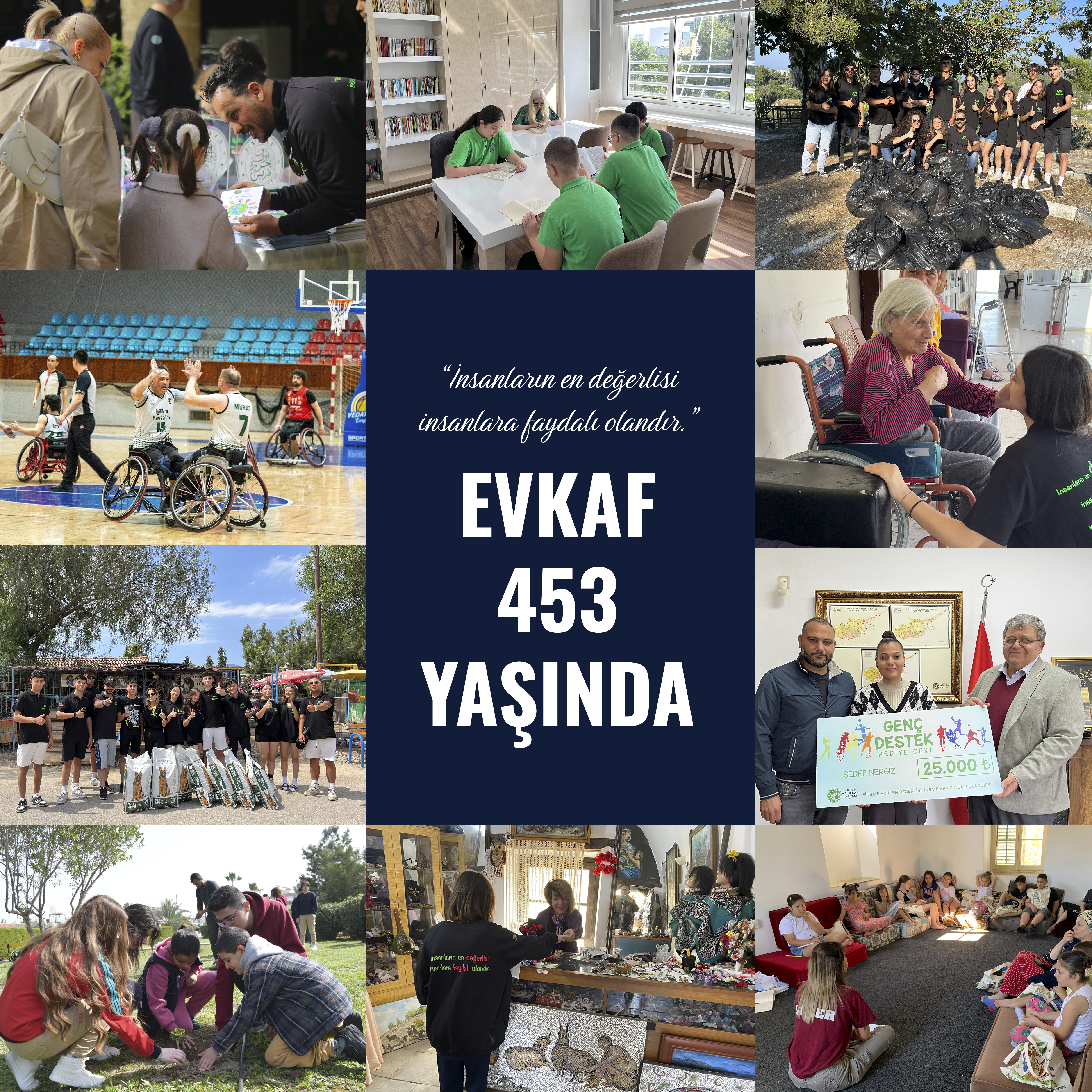 Evkaf 453 Yaşında