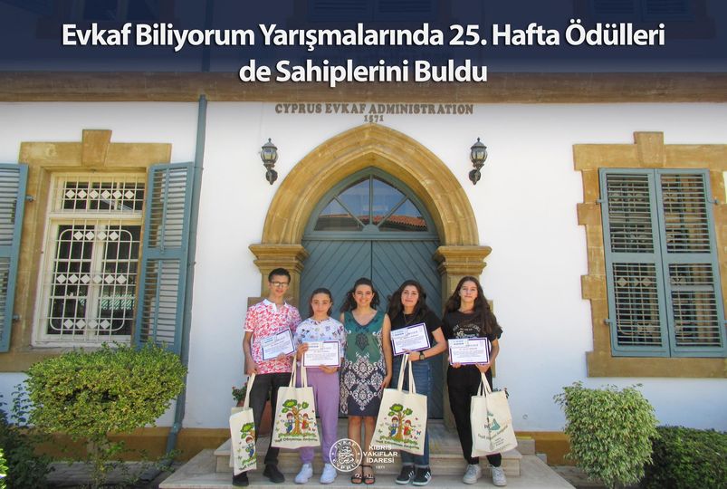 Evkaf Biliyorum Yarışmalarında 25. Hafta Ödülleri de Sahiplerini Buldu