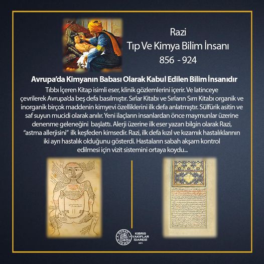 Er Razi: Avrupa’da Kimyanın Babası Olarak Kabul Edilen Bilim İnsanı
