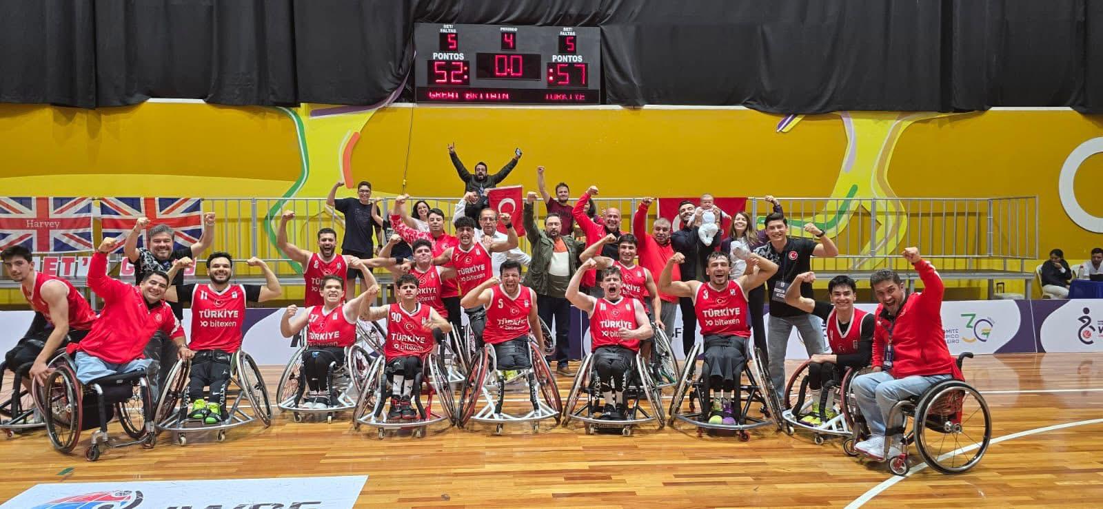 Vakıflar Tekerlekli Sandalye Basketbol Takımı Oyuncularından Tarihi Başarı
