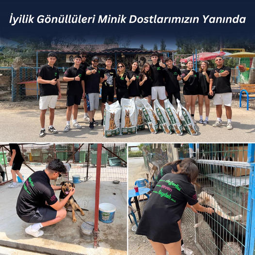 İyilik Gönüllüleri Minik Dostlarımızın Yanında